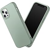RhinoShield Case Compatible with [iPhone 12/12 Pro] | SolidSuit - Shock Absorbent Slim Design Protective Cover with Premium Matte Finish 3.5M / 11ft Drop Protection - Sage Green