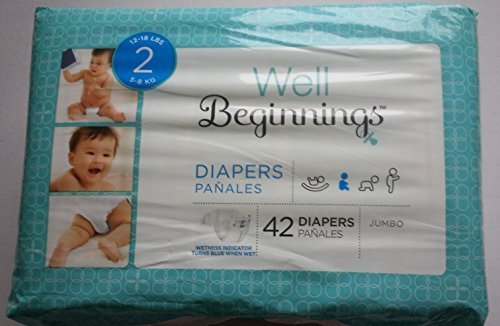 well beginnings diapers size 2