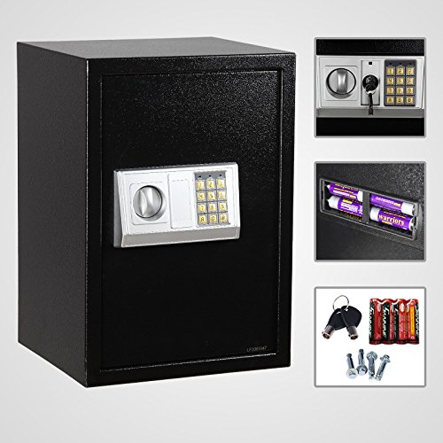 Large Digital Electronic Keypad Lock Depository Gun Safe Box Security Home