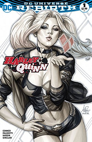 Harley Quinn 1 Legacy Comics Stanley Artgerm Lau Copic Sketch Variant