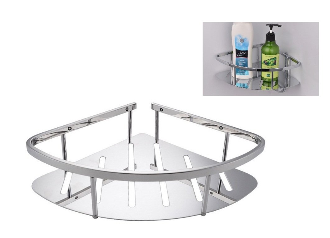 AAI Premium Luxury Stainless Steel Corner Shelf Heavy Amazon.in Home