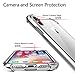 iPhone X Case, Ultra Thin and Slim Clear Soft TPU Bumper Hard Back Panel Anti-Scratch Protective Cover for Apple iPhone X 10 (Clear)