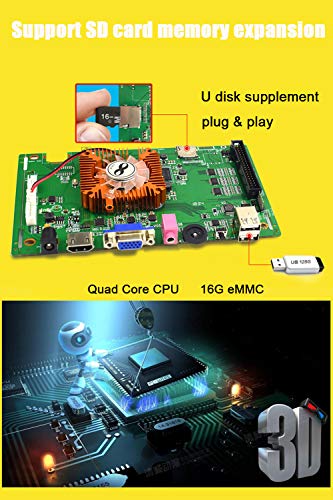 ElementDigital Arcade Game Console 1080P 3D & 2D Games 2260 in 1 Pandora's Box 70 3D Games 2 Players Arcade Machine with Arcade Joystick Support Expand 6000+ Games for PC / Laptop / TV / PS4 - Thumbnail 6