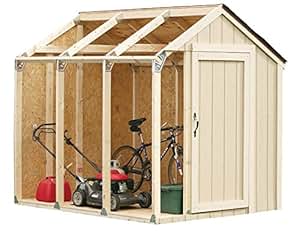 amazon.com : 2x4basics 90190mi custom shed kit with barn