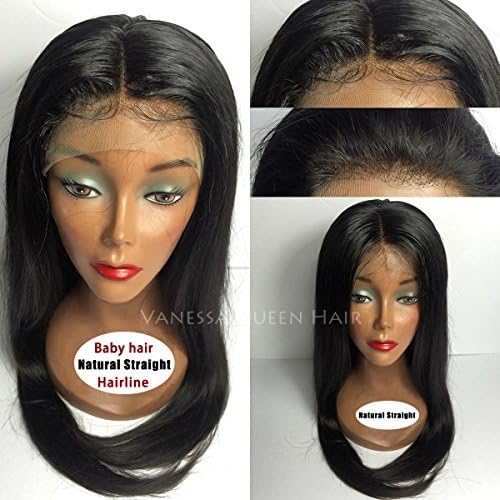 Vanessa Queen Long Straight Hair Wig Natural Hairline Synthetic Lace Front Wig For Black Women (18 Inch)