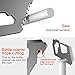 Od-sport 9 in 1 Carabiner Keychain Multitool, Stainless Steel Tactical Emergency Survival Gear, EDC Carabiner Tool, Screwdriver, Bottle Opener, Wrench, Glass Breaker Keychain