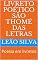 Livro Livreto Poético São Thomé das Letras: Poesia em livretos