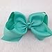 XIMA 20pcs 8inch baby Boutique Grosgrain Ribbon Hair Bows Clips for Baby girls Hair bows (With Alligator, Mixcolors)