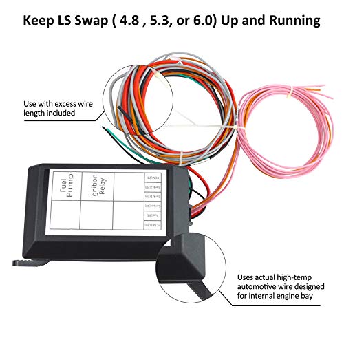 Swap Relay and Fuse Box Block Kit,Standalone Wiring Harnesses LS1 6.0 5