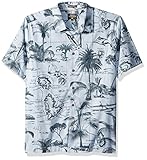 Quiksilver Waterman Men's Tahutu Comfort Fit Button Down Casual Shirt