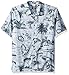 Quiksilver Waterman Men's Tahutu Comfort Fit Button Down Casual Shirt