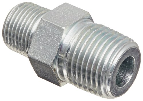 Eaton Weatherhead C3069X8X6 Carbon Steel Pipe Fitting, Hex Nipple, 1/2