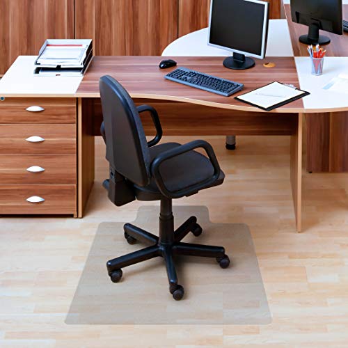 Amazon Basics Polycarbonate Office Chair Mat with UnderDesk Lip For