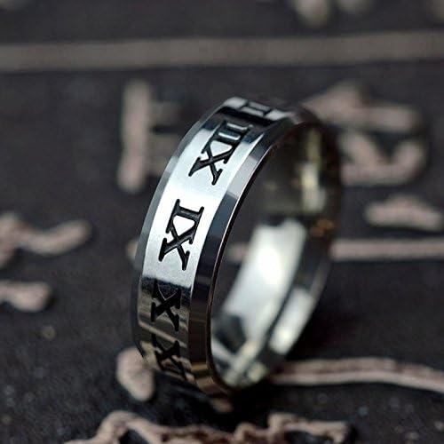 Korean Men Domineering Student Rotating Ring Influx People Opening Fashion Personality Steel Ring Single Ring Gift (Fluorescent Yellow
