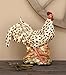 Deco 79 Rooster Sculpture, Medium, Green/Brown/Red