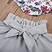 Infant Baby Girl Long Sleeve Floral Romper Bowknot Dress Skirt Casual Outfit