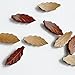 Japanese Natural Wooden Leaf Shape Chopstick Rest Spoon Fork Knife Holder,6 Pack (Q151010)