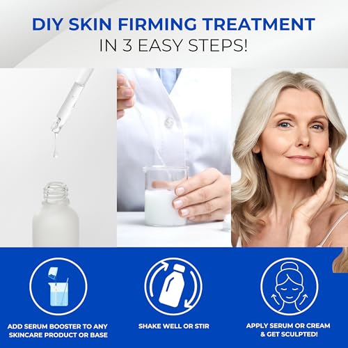 Skin Perfection Firming Serum Booster with Progeline Peptide Repair Serum Neck and Face Progeline Cream Upgrade Trifluoroacetyl Tripeptide-2 Anti-aging Diy .5 Fl Oz