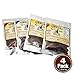 Strollo's Beef Jerky Sampler - Variety 4 Pack (1 of each flavor) Low Sodium, Low Carb, Low Sugar - Made with all Natural USA Beef, USDA Certified
