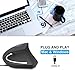 AUTLEY (Upgraded Version) Wired Vertical Mouse, Optical Ergonomic Mouse with 4 Adjustable DPI 1000/1600 / 2400/3200, 7-Color Breathing Light