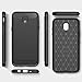 Samsung Galaxy J7 Pro Case,Galaxy J730 2017 Case，Ultra Thin Light Weight Case Flexible TPU Bumper Carbon Fiber Shock Absorbing Slim Fit Back Cover for Galaxy J7 Pro (Black)
