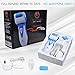 Rechargeable Electric Callus Remover And Set Of Stainless Steel Nail-Clippers Pedicure Tools By Magnifeko