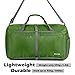 Gonex 60L Packable Travel Duffle Bag Foldable Duffel Bags for Luggage Gym Sports Camping Travelling Cycling Storage Shopping Water & Tear Resistant Green