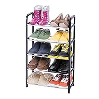 ArtMoon Labrador Shoe Rack 5 Tier Steel/Plastic 16,5" X 7,5 "X 27,5"