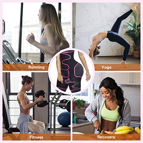 BUENOLIFE Thigh Trimmer High Waist, Thigh Trimmer Butt Lifter Training Ultra Light Thigh Support