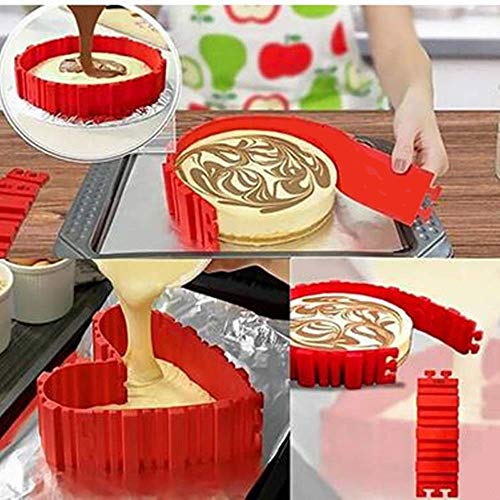 5 Snakes+Silicone+Nonstick+Flexible+Reusable