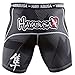 Hayabusa Metaru 47 Silver Compression Shorts, Black, X-Large