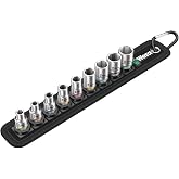 Wera 05003883001 BELT A 4 ZYKLOP SOCKET SET 1/4" DRIVE 9 PIECES