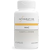 Integrative Therapeutics NAC, 60 Capsules | Support for Respiratory and Lung Function*, Antioxidant Support*, N-Acetyl L-Cysteine, Gluten-Free, Dairy-Free