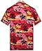 Alvish Hawaiian Shirt 43 Mens Allover Scenic Party Aloha Holiday Beach Red XL