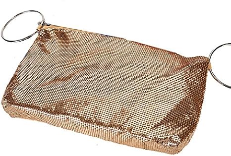 Amazon Co Jp レディースディナーバッグ 結婚式の宴会に適した女性のスタイリッシュなカジュアルアルミスパンコール手作りイブニングクラッチ バッグ イブニングエンベロープバッグ 色 Gold ホーム キッチン