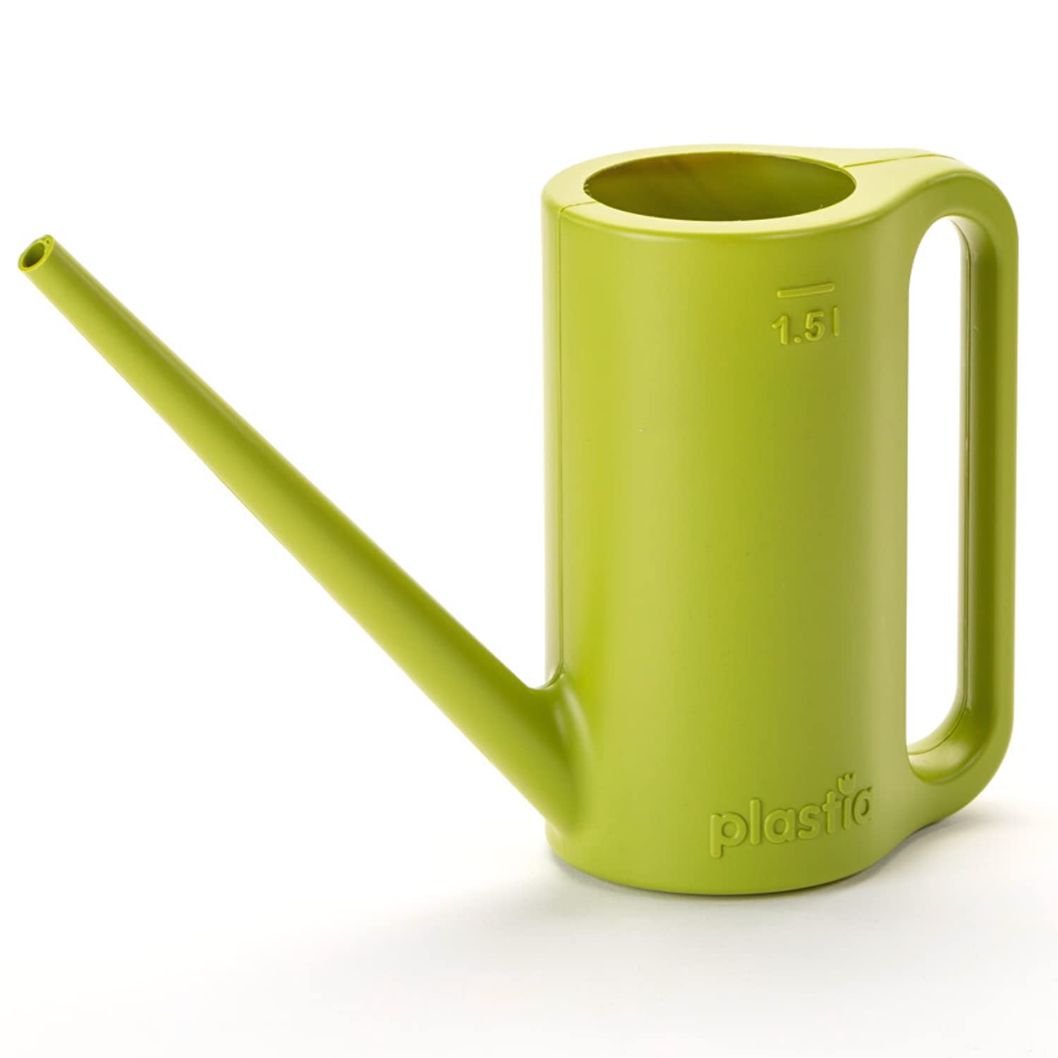 Watering Can Max 1,5 Liter - Small Watering Can for Indoor and Outdoor Plants - Plastic House Plant Water Can, Green