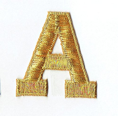 Alphabet Letter - A - Color Gold - 2