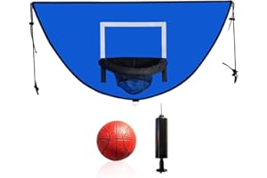 LEJUMP Outdoor Trampoline Basketball Hoop Sets, Trampoline Accessories