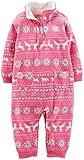 Carter's Fleece Romper (Baby) - Pink-24 Months