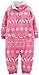 Carter's Fleece Romper (Baby) - Pink-24 Months