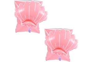Kids Pool Floats Inflatable Swimming Armbands Children Arm Floaties Water Wing Swim Rings 2PCS Shells, Pool Toys