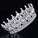 FUMUD Designs Vintage Peacock Crystal Tiara Wedding Crown Bridal Tiara Accessories Rhinestone Tiaras Crowns Pageant