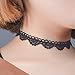 RareLove Classic Black Velvet 10mm Choker Necklace