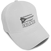 Custom Baseball Caps for Men & Women Embroidered Puerto Rico Island Map Flag C Ladies & Men Baseball Hats