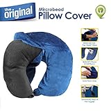 Cloudz Washable Travel Neck Pillow Cover - Blue