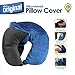 Cloudz Washable Travel Neck Pillow Cover - Blue primary