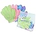SMITCO Exfoliating Gloves Body Exfoliator, 4 pairs primary