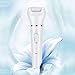 Codream 5 in 1 Beauty Tool Rechargable Wet and Dry Electric Hair Removal Epilator, Lady Shaver, Callus Remover, Face Cleansing Brush, and Facial Massager for Women