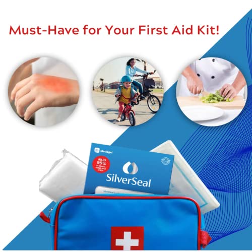 SilverSeal Burn and Wound Dressing Hydrogel Pads with XStatic Silver