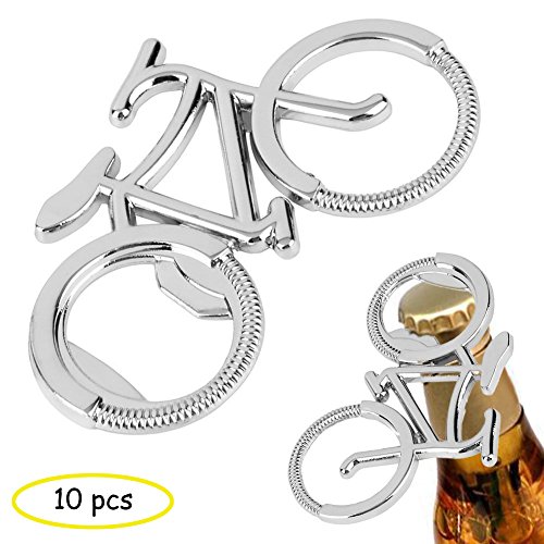 Creative Bicycle Shaped Bottle Opener Keychain For Cycling Bike